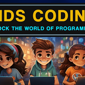Course Cover Image - Kids Coding PRO - Unlock the World of Coding